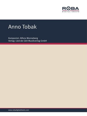 cover image of Anno Tobak